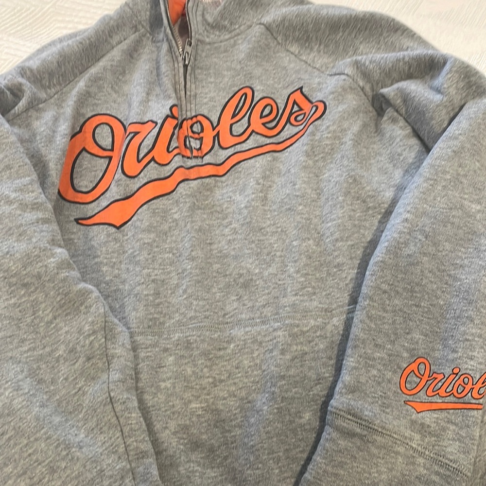 Victoria’s Secret Pink Brand Orioles quarter zip